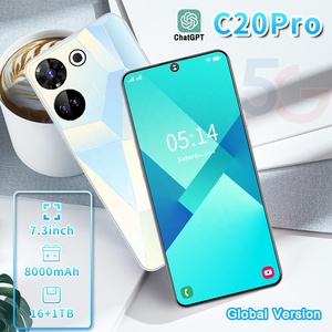 Bán Buôn Giá Rẻ Giá Techno 7.3 Inch C20Pro Tùy Chỉnh ban đầu Điện Thoại Thông Minh 5G 8000MAh Android Điện Thoại Di Động Trong Kho - Product Image 3