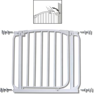 2022 Offres Spéciales réglable de haute qualité enfants enfants porte acceptant bébé barrière de sécurité pour escaliers et les portes - Product Image 1