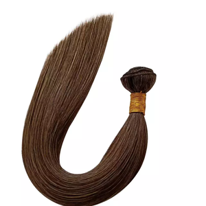 Jasminebeauty 50g Genius Weft, Extensiones de Cabello Humano con Mechas Rubias, Doble Trama, Hechas a Mano - Product Image 5