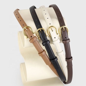 knee length dresses for ladies Adjustable PU Leather Ladies Dress Belts Skinny Thin Women Waist Belts   ASHORE SHOP