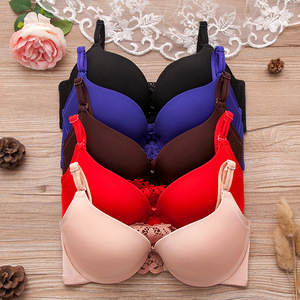 Cierre frontal empujar las mujeres chica sujetador acolchado bragas Sexy sujetador para damas - Product Image 5