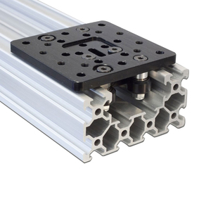 C chùm tuyến tính đường sắt 4080 Đen Anodized cho <span class=keywords><strong>CNC</strong></span> tùy chỉnh nhôm đùn hồ sơ - Product Image 1