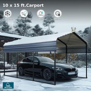 Haute qualité 10 * 20ft Simple Portable métal Garages auvents Carports Garages préfabriqués abri de voiture abri de voiture pour le stationnement - Product Image 2