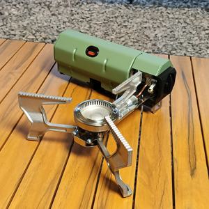 Fabrik Großhandel benutzer definierte tragbare Mini-Gasherd für Outdoor-Camping Leichte faltbare Stahl Butan Kraftstoff einfach für Picknicks - Product Image 5