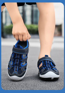 Nouvelles sandales d'été pour garçons, chaussures de plage pour enfants, sandales de sport à bout fermé avec soutien de la voûte plantaire pour garçons - Product Image 4