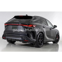 Kit carrosserie en fibre de carbone Aimgan amélioré pour Lexus RX350/RX500 : lèvre avant, jupes latérales, lèvre arrière, diffuseur, spoiler – Kit carrosserie RX500