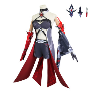 Honkai: ชุดคอสเพลย์ตัวละครดารารถไฟชายกาแลคซีแรนเจอร์ <span class=keywords><strong>Raiden</strong></span> bosenmori Mei Mei ชุดที่สองสำหรับผู้หญิง - Product Image 3