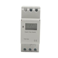 Minuteur numérique programmable 7 jours, interrupteur électronique hebdomadaire THC15A/30A avec relais 16A max. Courant pour incubateur à œufs