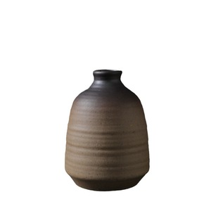 Vaso in ceramica piccolo vaso di fiori in ceramica di piccolo colore retrò per la decorazione della casa - Product Image 5