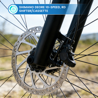 Vélo de montagne en gros, 29 pouces, 11 vitesses, suspension intégrale, frein à disque hydraulique, vélo de montagne électrique
