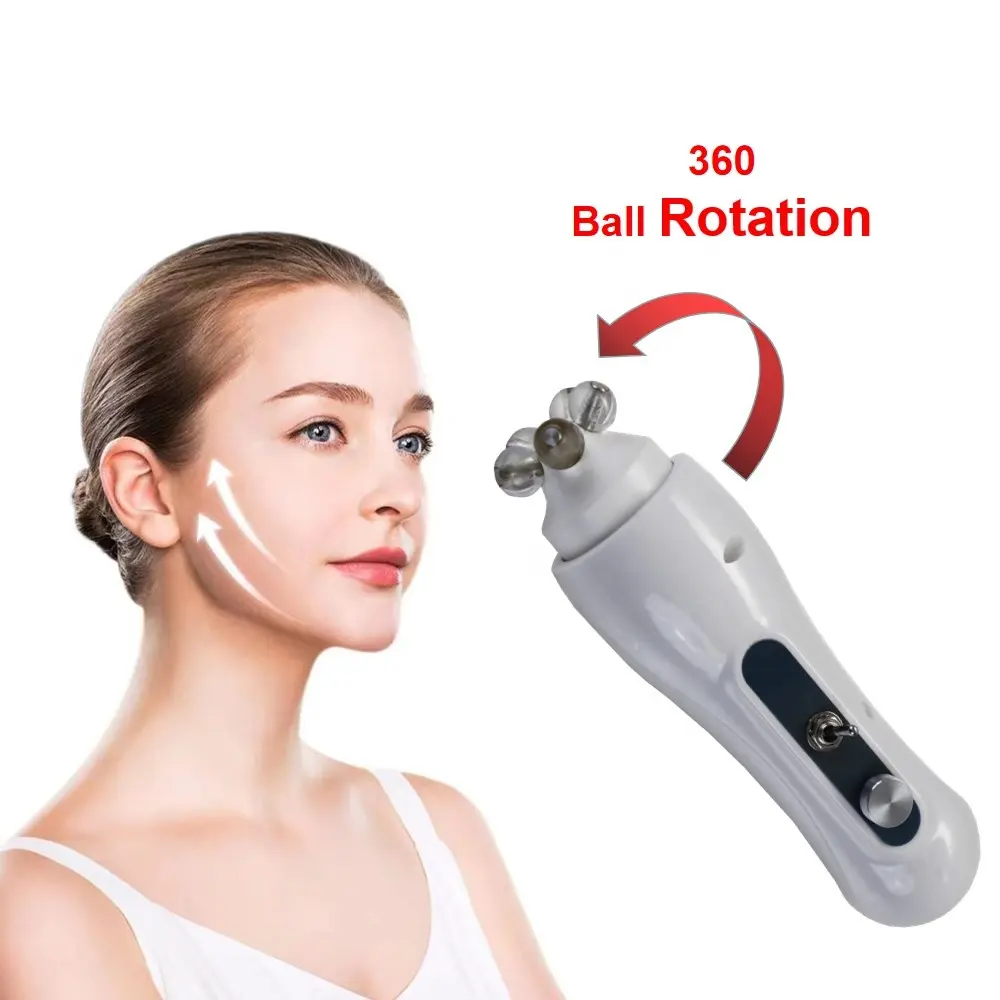 360 xoay 5D mặt nâng Con lăn Cellulite thiết bị thoát bạch huyết Máy Massage Mặt Con lăn Massager