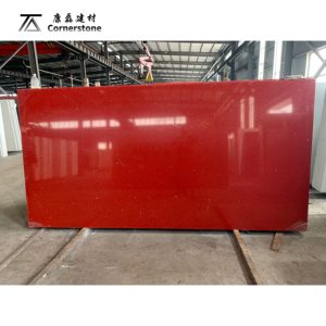 Gạch lát khổ lớn hiện đại <span class=keywords><strong>RED</strong></span> STELLAR <span class=keywords><strong>Quartz</strong></span> - Bền, chống ô nhiễm, chống thấm, độ dày 15-30mm, dùng cho bệnh viện, trung tâm thương mại, biệt thự, tường, bàn - Product Image 1