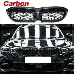 Rejillas Delanteras para Parachoques de Coche StarNav, para Serie 3 G20 G28 2019-2022, Protector de Rejilla Inferior, Accesorios de Auto, Tuning - Product Image 3