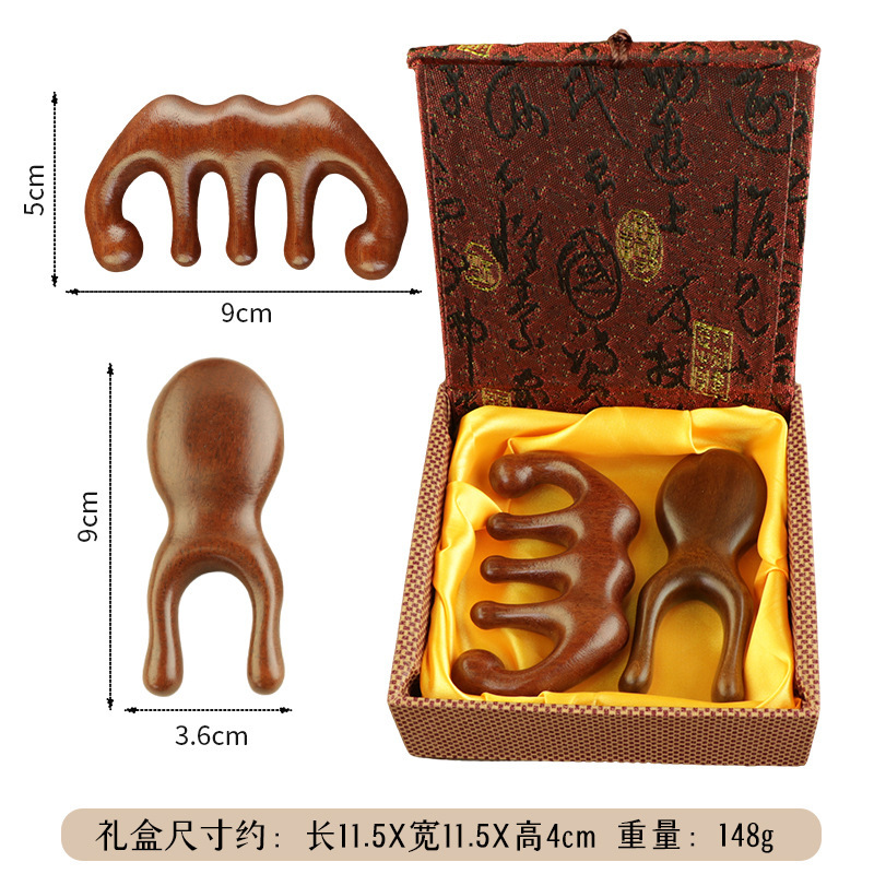 Ensemble de peignes de massage Gua Sha B