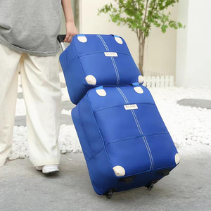 2 sacs à roulettes grande capacité, sac à vêtements avec roulettes, sac à dos à roulettes, valise, organiseur, <span class=keywords><strong>sacoche</strong></span>, sac à téléphone <span class=keywords><strong>pour</strong></span> hommes et femmes - Product Image 4
