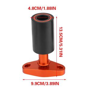 Protection de carrosserie CNC en alliage d'aluminium orange pour moto KTM DUKE125 200 390, bloc anti-chute, protection du moteur - Product Image 3