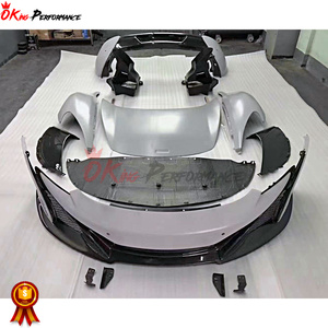 Parachoques delantero de fibra de carbono completamente seco estilo Convert 650S para Kit de carrocería Mclaren S - Product Image 4
