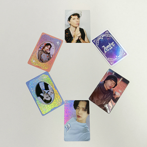 Cartes <span class=keywords><strong>photo</strong></span> K-<span class=keywords><strong>Pop</strong></span> personnalisées avec effet holographique brillant, personnage de dessin animé, pour les fans de la collection Idor - Product Image 1