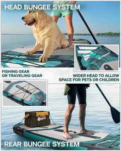 Flypark Tabla <span class=keywords><strong>de</strong></span> <span class=keywords><strong>Paddle</strong></span> Inflable Estable para Pesca y Familia, 10'8/11'x35'', Extra Ancha, Tabla <span class=keywords><strong>de</strong></span> SUP Inflable, la Más Vendida - Product Image 5