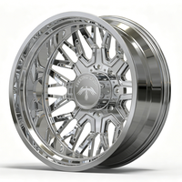 Jantes forgées polies personnalisées SL 22X8.25 26X8.25 pour roues arrière doubles avec enjoliveurs flottants 10X285.75 8X200 pour GMC Sierra 3500HD