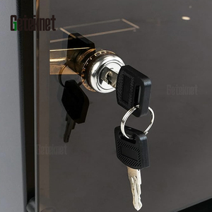 Geteknet جودة عالية SPCC OEM 6U 9U 12U 15U 20U 19 بوصة مثبتة على الحائط رفوف شبكة صغيرة صغيرة - Product Image 2