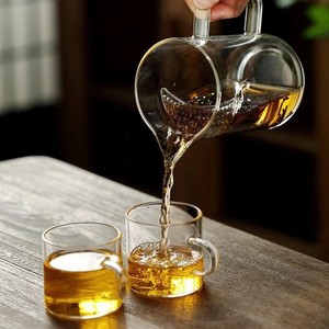 Hiện đại Kung Fu cao Borosilicate Glass Tea Set trong suốt lưỡi liềm công bằng Cup với bộ lọc thống nhất cup Run Rẩy - Product Image 3