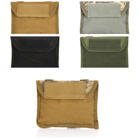 Sac de rangement tactique imperméable en camouflage MOLLE durable en gros, pochette pour carte, pour la randonnée en plein air, étui de sécurité pour documents