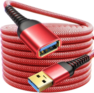 Cable de extensión USB, extensor USB 3,0 macho a hembra 5Gbps transferencia de alta velocidad, cable de extensión compatible con teclado - Product Image 1