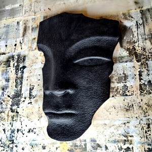 Sculpture murale abstraite moderne en pierre, grande taille, sculptée avec précision par CNC, décoration artistique durable pour l'intérieur de la maison - Product Image 1