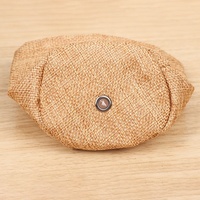 Sacs écologiques en jute à double couche avec cordon de serrage en PE pour plantes succulentes en pot