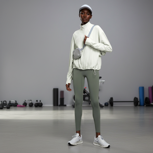 เสื้อฮู้ดผู้หญิง สีน้ำตาล เสื้อสเวตเชิ้ตทรงโอเวอร์ไซส์ สีน้ำตาล ลายกราฟิก คอกลม สวมใส่สบาย รับสกรีนโลโก้ เสื้อฮู้ดไซส์ใหญ่ - Product Image 5