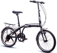 Vélo Pliant Économique 20 Pouces, Mini-Vélo Pliant Très Vendu pour Enfants et Adultes