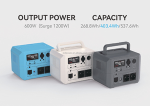 c型DC交流USB Lifepo4 600W 404wh户外移动电源 - Product Image 2