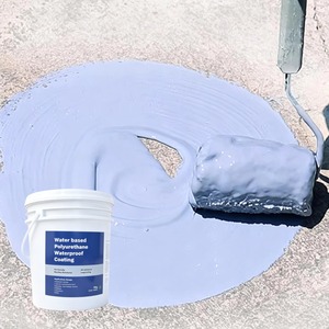 <span class=keywords><strong>Peinture</strong></span> d'étanchéité <span class=keywords><strong>polyuréthane</strong></span> aqueuse, imperméabilisation PU pour toiture en béton extérieure, application <span class=keywords><strong>au</strong></span> pinceau ou <span class=keywords><strong>au</strong></span> pulvérisateur, couleur personnalisée - Product Image 1