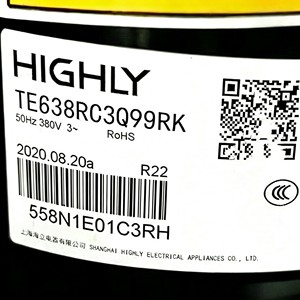คอมเพรสเซอร์แบบสกรอลล์ Te848rc3q9jk 12 โวลต์ สำหรับเปลี่ยนซ่อมใหม่ - Product Image 2