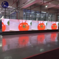 Pantalla de publicidad de video Pantalla de video LED flexible para interiores P1.9 Pixel 200x150mm