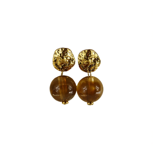 Boucles d'oreilles pendantes tendance en acier inoxydable 316L avec placage or PVD, durables et résistantes - Product Image 2