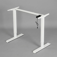 Cadre de bureau électrique réglable en hauteur à double moteur, robuste, moderne et écologique, pour la maison et le bureau