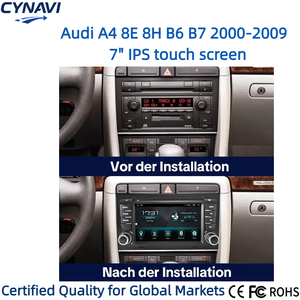 Autoradio Android con Schermo da 7 Pollici, GPS e Lettore DVD per <span class=keywords><strong>Audi</strong></span> <span class=keywords><strong>A4</strong></span> S4 RS4 2000-2009 - Product Image 6