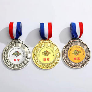Medallas de Premio Deportivas Personalizadas para Campeones, Subcampeones y Segundos Subcampeones, Medallas de <span class=keywords><strong>Oro</strong></span> - Product Image 2