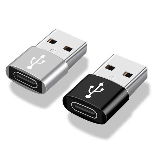 Otg Usb Type C Female Connector to Usb Type a Male Charge USB C Male to Female Converter Adapter for Macbook