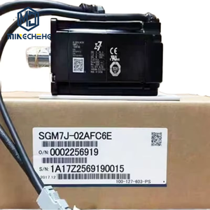 มอเตอร์เซอร์โว AC รุ่น SGM7J-02A7C6E SGM7J-08A7C6E SGM7J-05A7C6E พร้อมเอนโค้ดเดอร์ ระบบควบคุมการเคลื่อนที่แรงบิดสูง จัดจำหน่ายโดยโรงงาน - Product Image 1