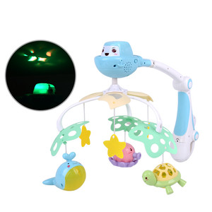 Giocattoli musicali rotanti sul comodino dell'oceano <span class=keywords><strong>Baby</strong></span> Mobiles Happy Bed <span class=keywords><strong>Bell</strong></span> con proiettore - Product Image 3