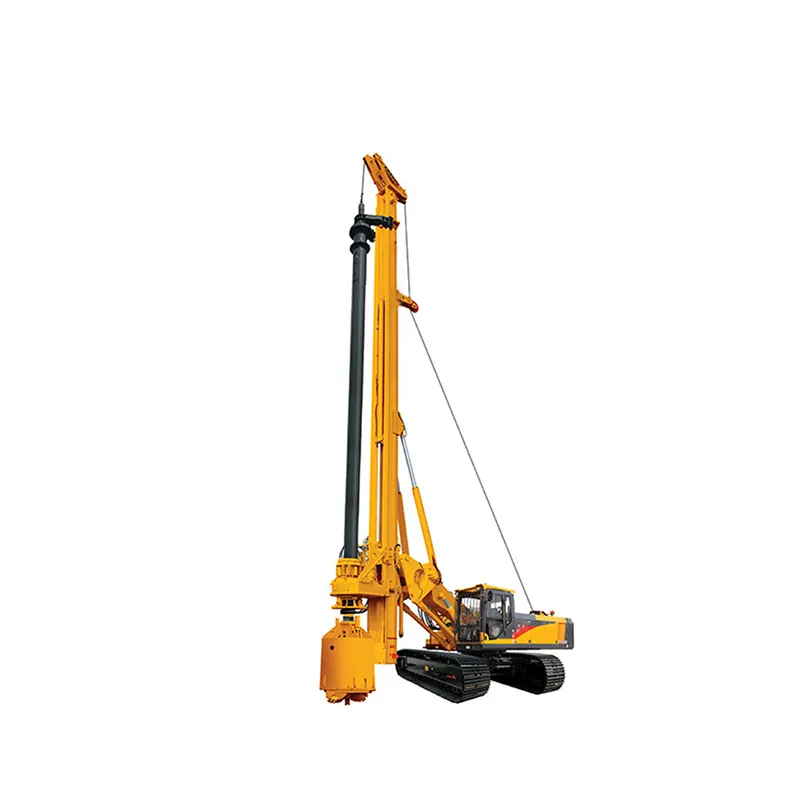 Famous brand 242kW factory max drilling depth 52m 67M XR220D Hydraulic Rotary Drilling Rig