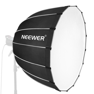 Softbox Hexagonal <span class=keywords><strong>Neewer</strong></span> <span class=keywords><strong>de</strong></span> 35.4 Pulgadas/90 cm con Borde Gris y Montura Bowens, Difusor Softbox para <span class=keywords><strong>Neewer</strong></span> CB60 CB100 CB150 SL-60W - Product Image 1