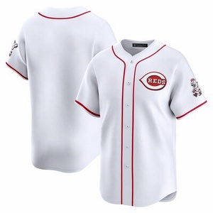 Camiseta Deportiva de Béisbol Cosida del Equipo Estadounidense de Cincinnati, Impresa, de Alta Calidad y Económica, al por Mayor - Product Image 3