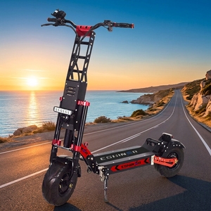 Trottinette électrique pliable pour adultes avec commande par application, moteur sans balais 8000W 10000W, batterie lithium 72V 40-100Ah, roues de 13 pouces et 14 pouces - Product Image 1
