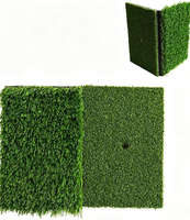 FDFIT Bestseller Tapis de golf en plastique pour l'entraînement du swing en intérieur/extérieur ; Tapis de chipping personnel pour gazon court et long