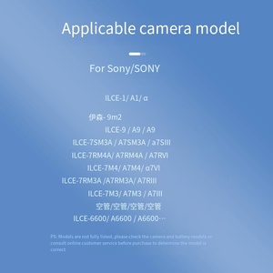 Adaptateur secteur pour <span class=keywords><strong>appareil</strong></span> <span class=keywords><strong>photo</strong></span> NP-FZ100 Kit de chargeur de batterie factice avec adaptateur de câble Alimentation pour appareils <span class=keywords><strong>photo</strong></span> reflex numérique Sony Canons - Product Image 6