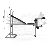 Banc de musculation abdominale, appareil multifonctionnel de musculation réglable, bon marché